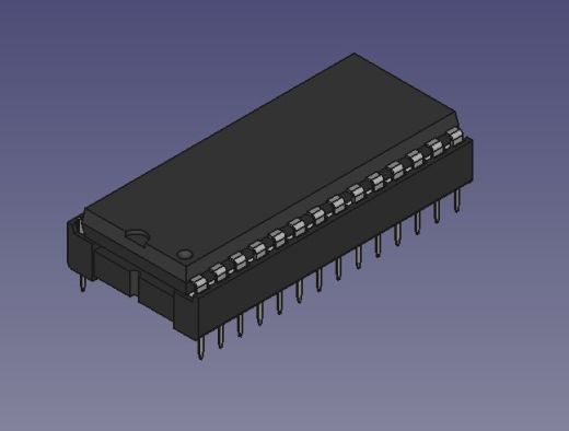 DIP28W 带IC插座缩略图